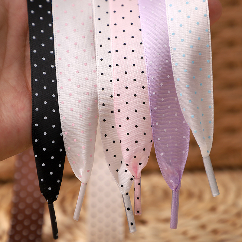 Lace Replacement Flat - Platte veters van zijden lint met