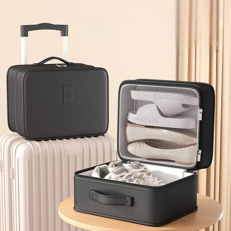 Sneaker Care Box - Upgrade Reistas voor schoenen, organizer met
