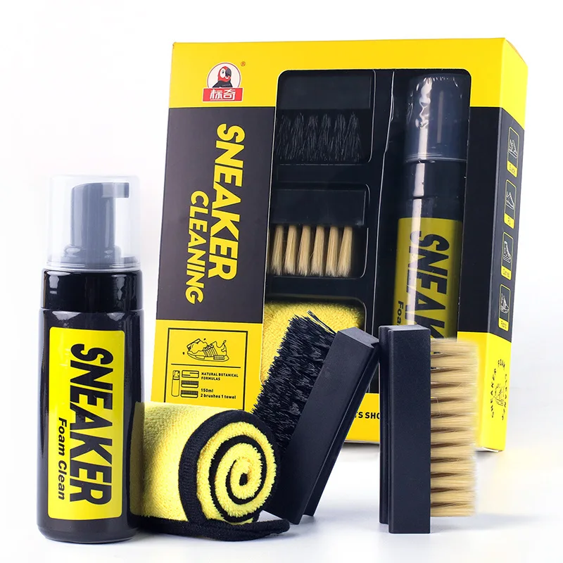 Sneaker Shoe Care Kit - Watervrij schuim Sneakers Cleaner 150ML Schoenenreiniger
